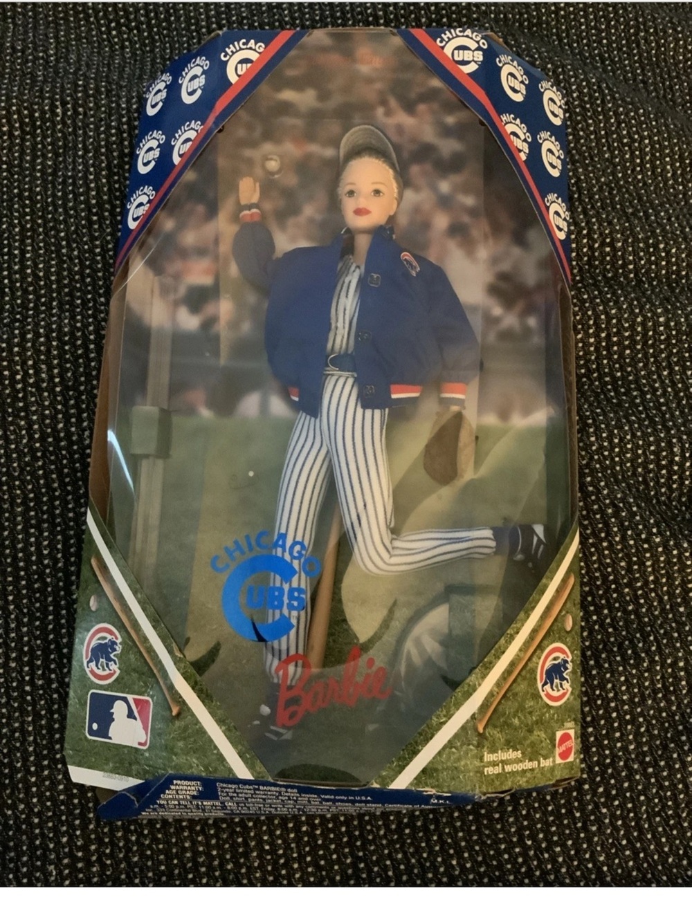 Mattel Barbie Chicago Cubs Fashion Doll 12in Collector Edition 1999